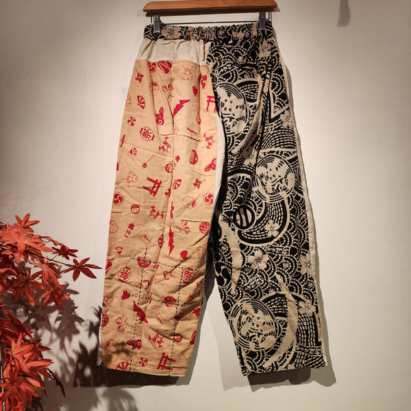 Dragon Ball Z Trunks Kakishibu Dyed Patchwork Pants