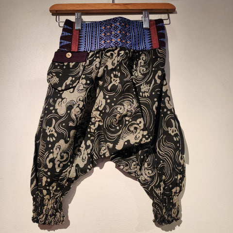 Kid's Ronin Waves Ninja Pants L20 inches