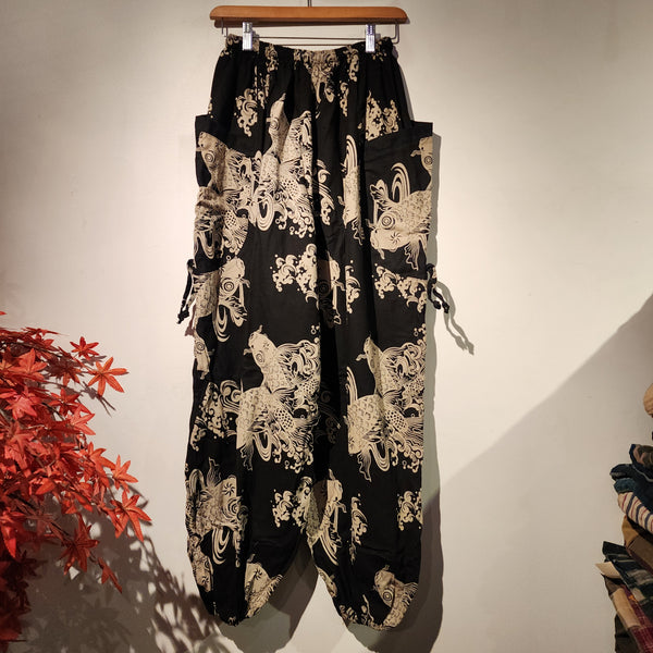 Tattoo Koi Drawstring Comfy Pants