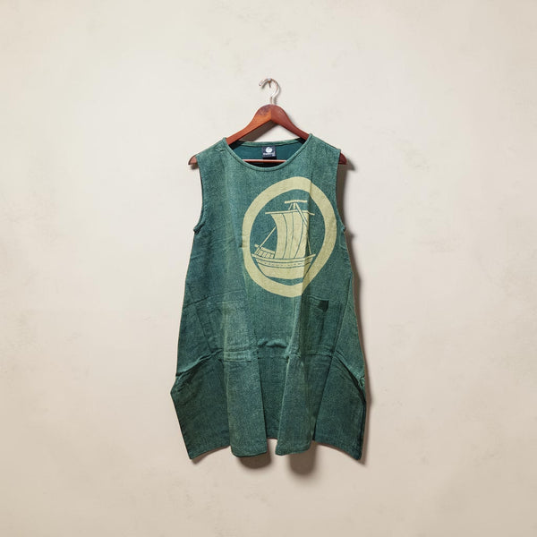 Samurai Boat Kamon Tank Top dress