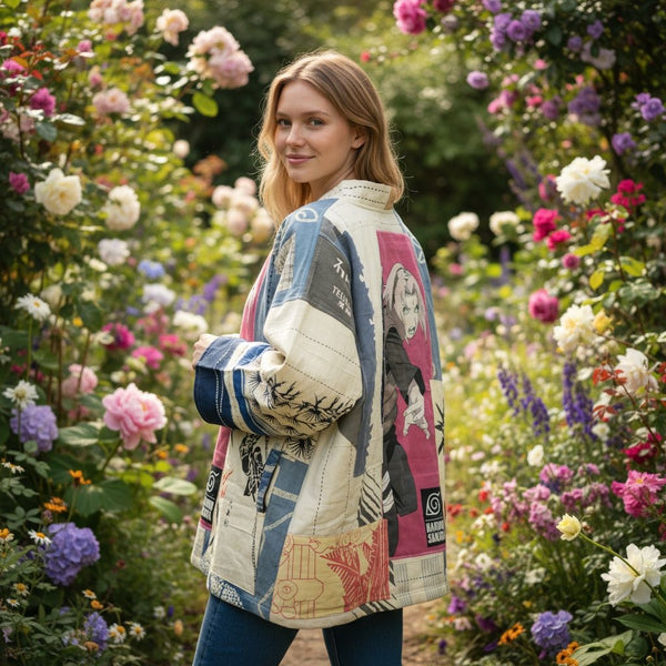 Naruto Sakura Patchwork Jacket