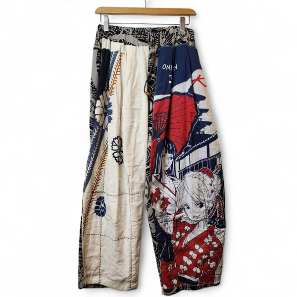 One Piece Nami & Robin Patchwork Pants