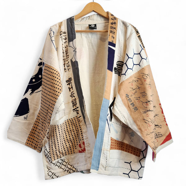 1992 Super Hero Kyōryū Sentai Zyuranger Patchwork Jacket