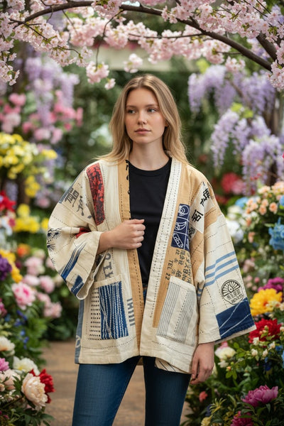 Naruto Sakura Patchwork Jacket