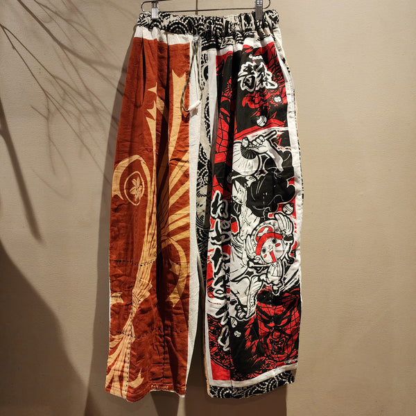 One Piece Luffy Chopper Patchwork Pants