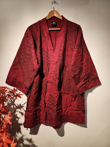 Red Mahogany Waves Noragi