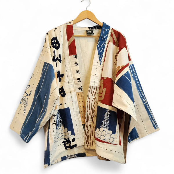 Naruto Kurama Nine Tail Fox Patchwork Jacket