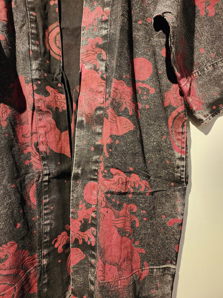 Stonewash Red Bunny Kamon Noragi