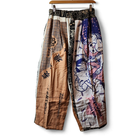 Luffy & Chopper at Hokkaido Patchwork Pants