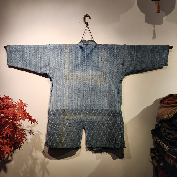 Vintage Boro Patchwork Indigo Kendo Jacket