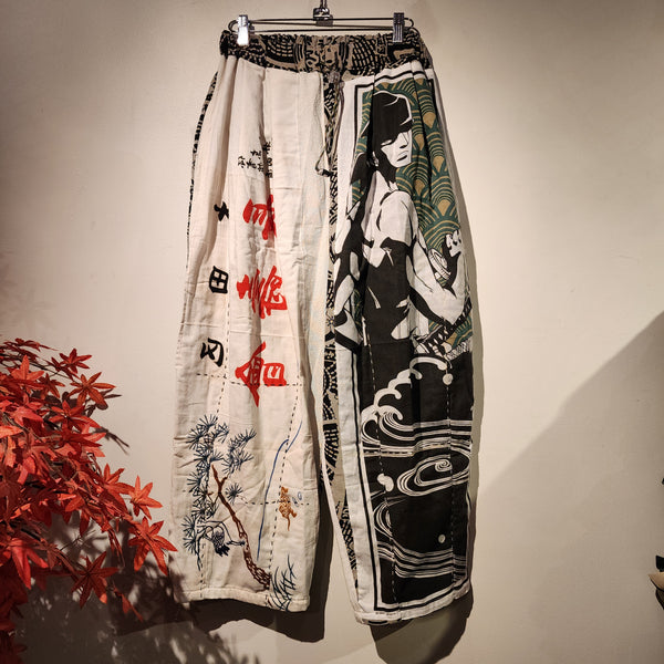 One Piece Zoro Patchwork Pants