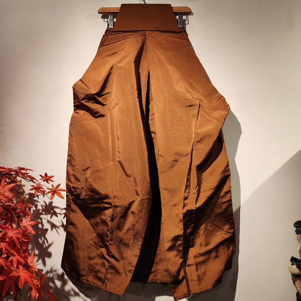 Vintage Brown Hakama Pants L97cm