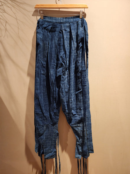 Dark Stonewash Indigo Tattsuke Bakama Pants