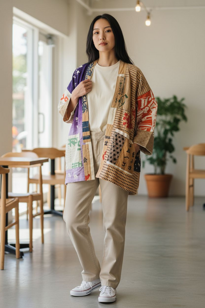 Chouriki Sentai Ohranger Patchwork Jacket