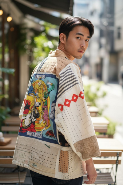 Chouriki Sentai Ohranger Patchwork Jacket