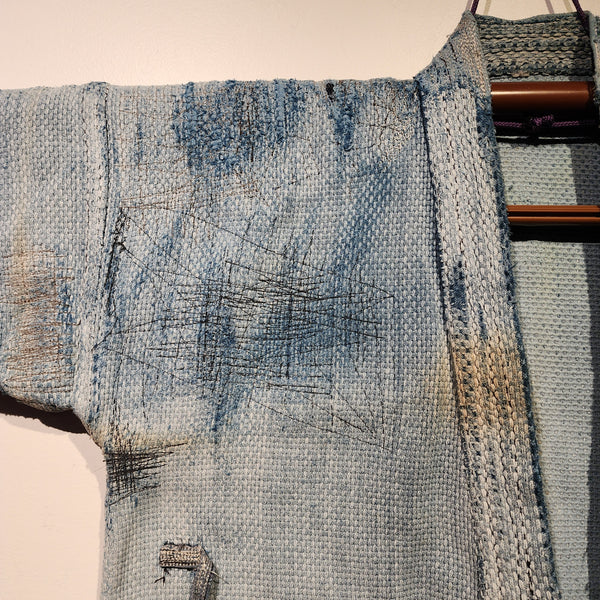 Vintage Boro Patchwork Indigo Kendo Jacket