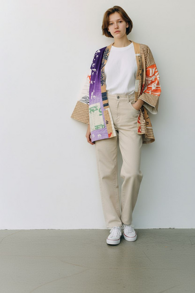 Chouriki Sentai Ohranger Patchwork Jacket