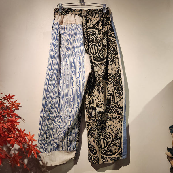 One Piece in Miyagi Luffy Patchwork Pants