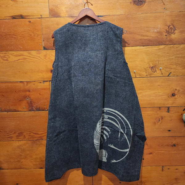 Lobster Kamon Black Stonewash Tank Top dress