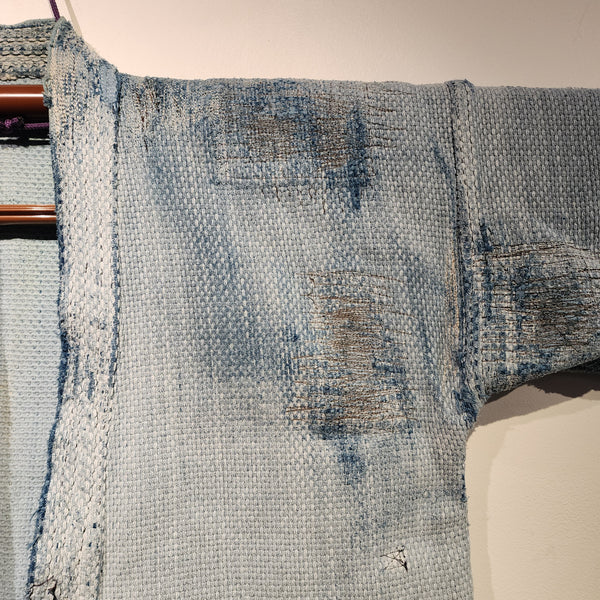Vintage Boro Patchwork Indigo Kendo Jacket