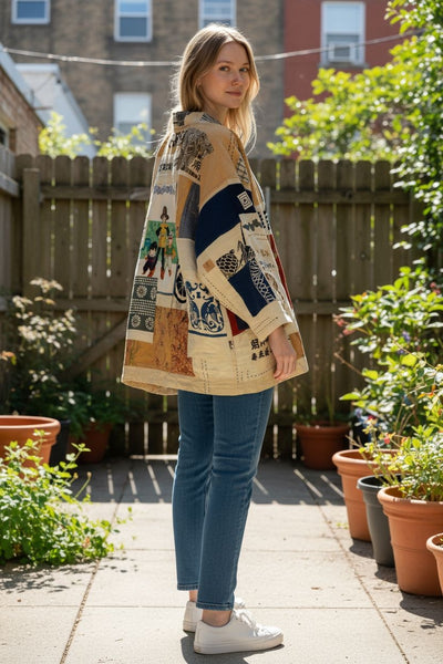 Dragon Ball Z Patchwork Jacket