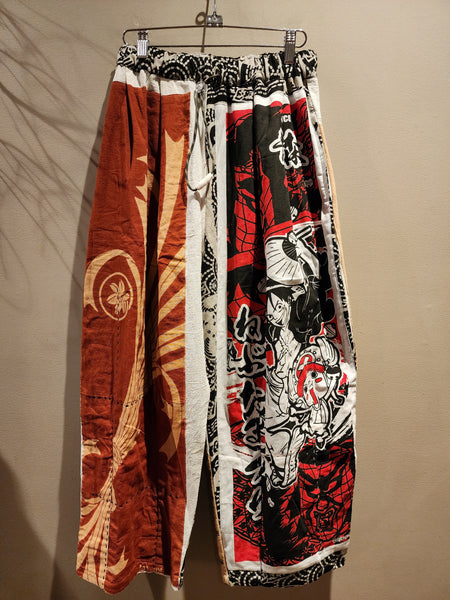 One Piece Luffy Chopper Patchwork Pants