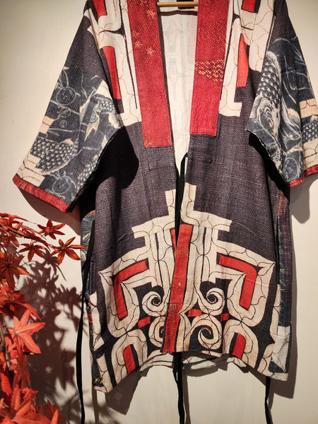 Ainu Koi Digital Printed Kimono
