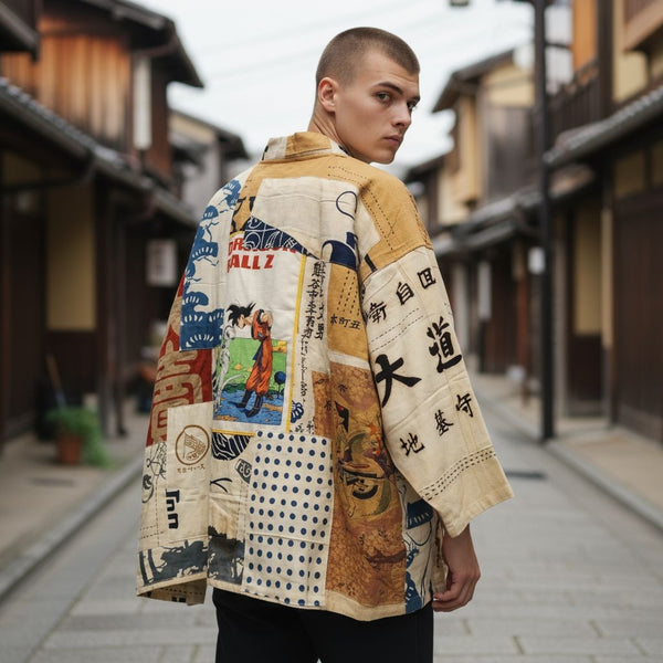 Dragon Ball Z Patchwork Jacket