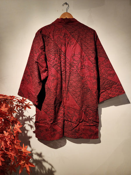 Red Mahogany Waves Noragi