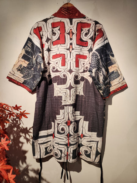 Ainu Koi Digital Printed Kimono