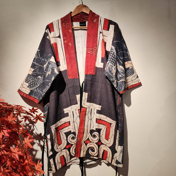 Ainu Koi Digital Printed Kimono