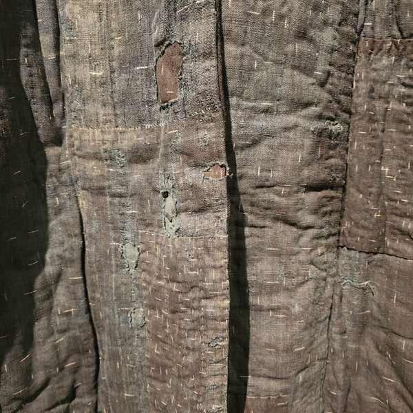 Vintage Japanese Indigo Winter Boro Thick Noragi