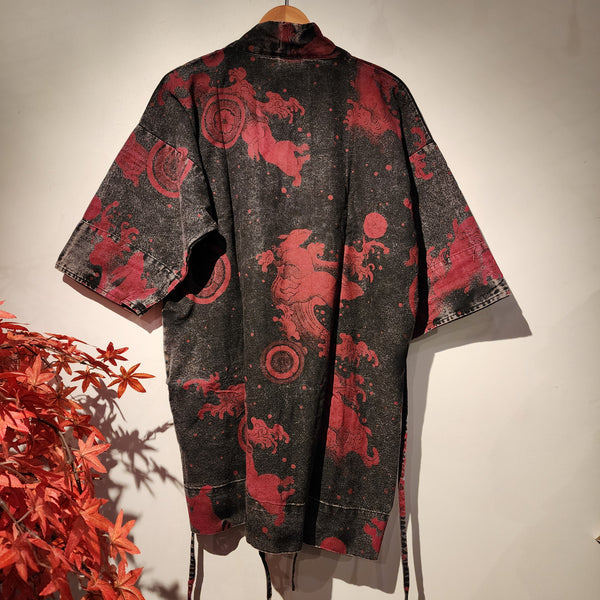 Stonewash Red Bunny Kamon Noragi