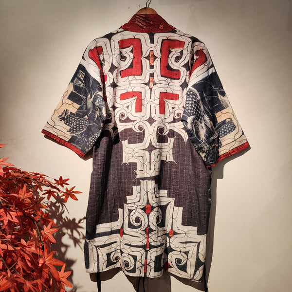 Ainu Koi Digital Printed Kimono