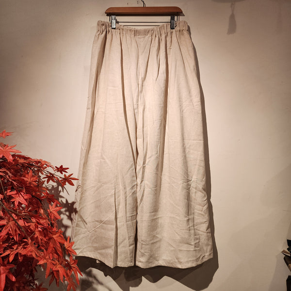 Modern Style Linen Cotton Hakama Pants