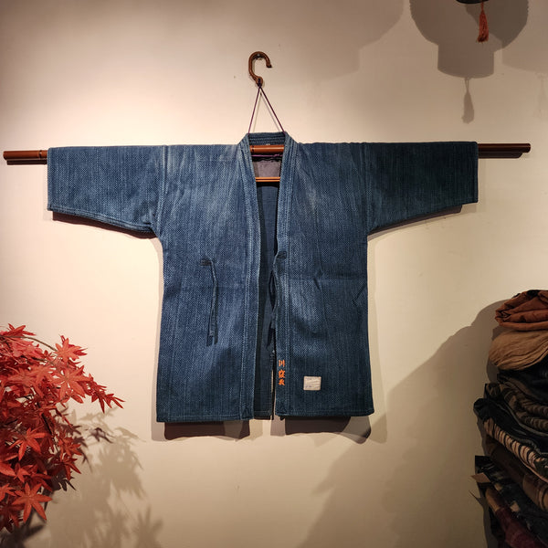 Vintage Indigo Kendo Jacket S