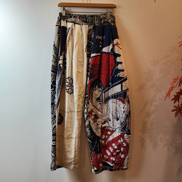One Piece Nami & Robin Patchwork Pants