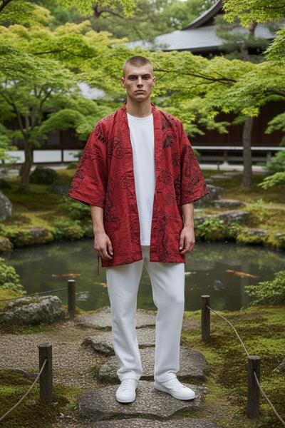 Red Mahogany Tiger Noragi