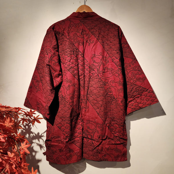 Red Mahogany Waves Noragi