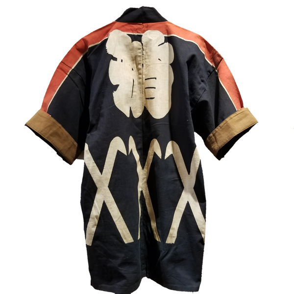 Tobikuchi Axe Design Firefighter's Coat of Obu