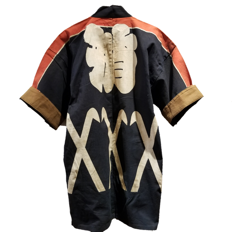 Tobikuchi Axe Design Firefighter's Coat of Obu