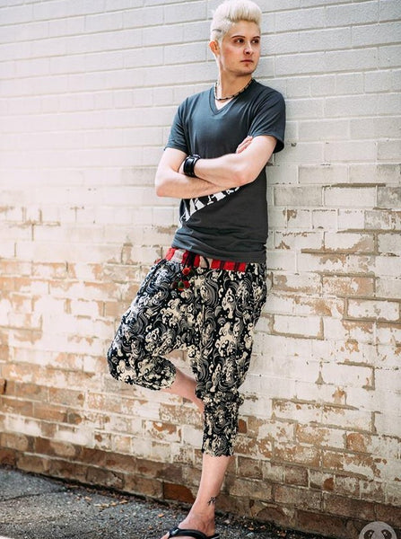 Ronin Waves BLACK Ninja Pants