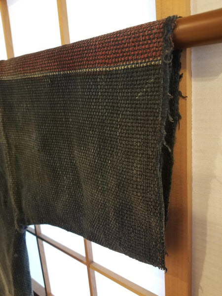 Early Showa Period Japanese Axe Print Reversible Fireman Jacket