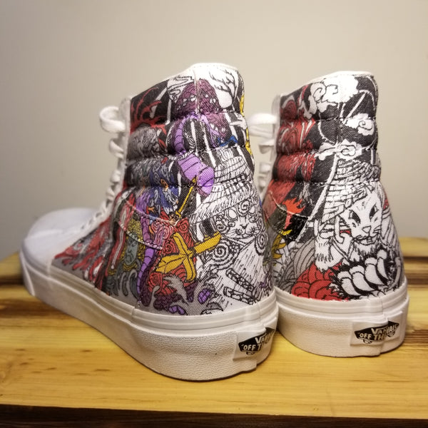Thundercat / Samurai Pizza Cat Van Sneaker Shoes USmen 9.5