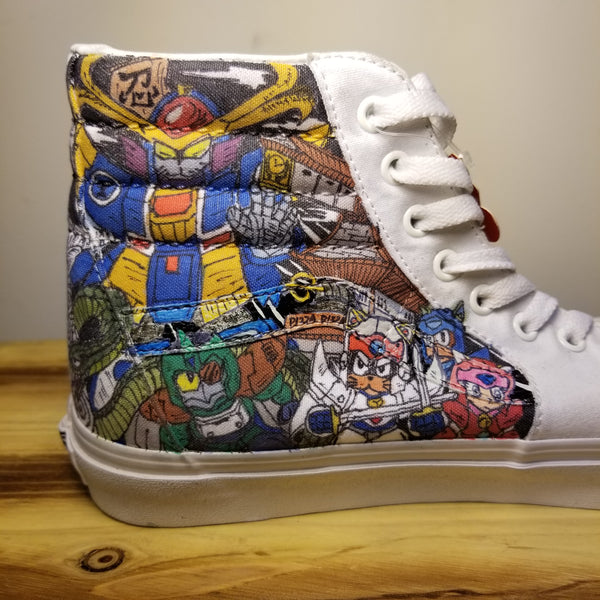 Thundercat / Samurai Pizza Cat Van Sneaker Shoes USmen 9.5