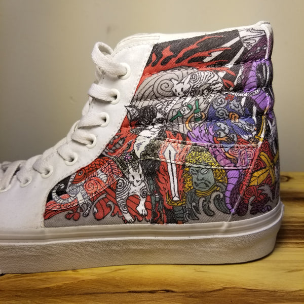 Thundercat / Samurai Pizza Cat Van Sneaker Shoes USmen 9.5