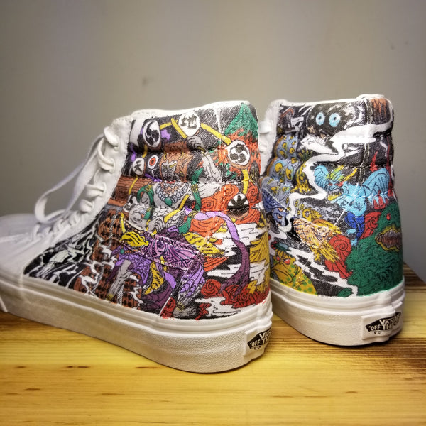 GeGeGe no Kitaro fanart Van Sneaker Shoes USmen 8.5