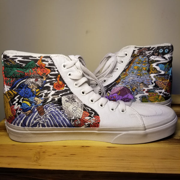 GeGeGe no Kitaro fanart Van Sneaker Shoes USmen 8.5