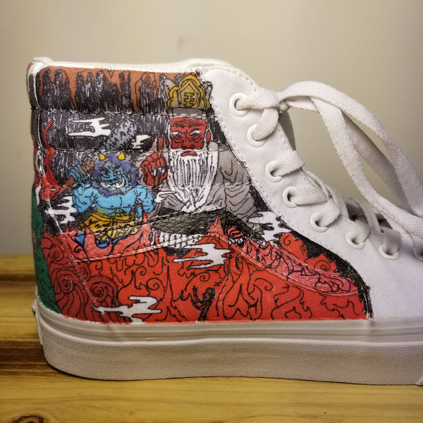 GeGeGe no Kitaro fanart Van Sneaker Shoes USmen 8.5