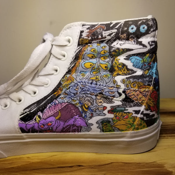 GeGeGe no Kitaro fanart Van Sneaker Shoes USmen 8.5